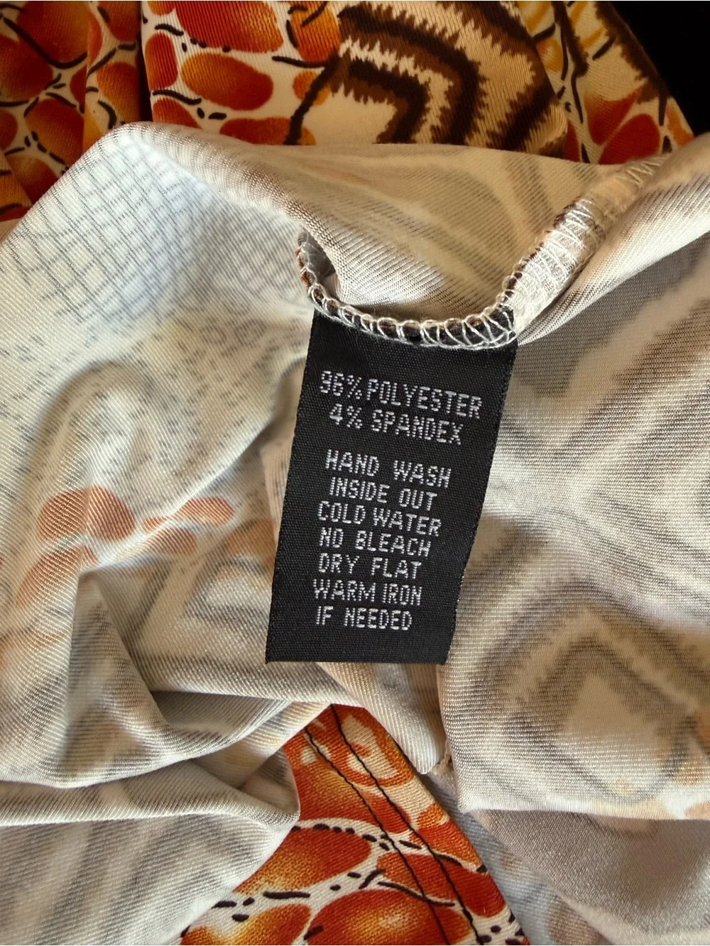 Abstract Geo-Print Tunic Top - Picture 6 of 6